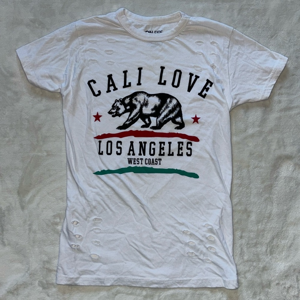 Cali Live LA West Cost Holed Shirt